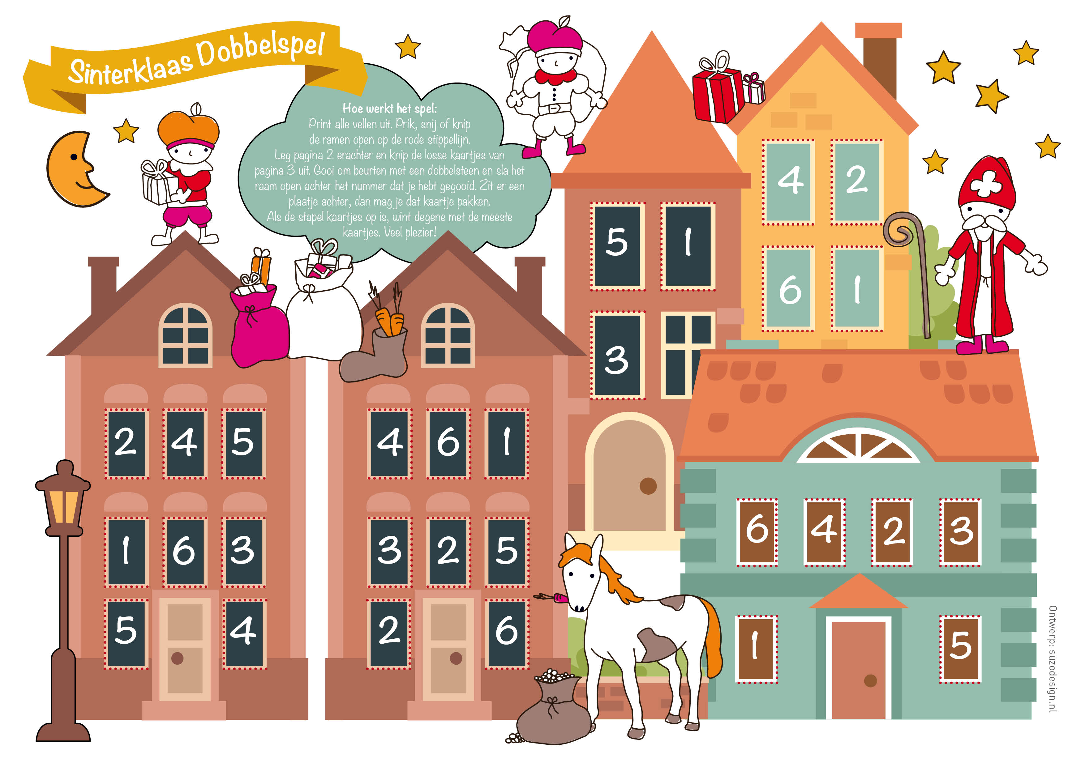 Gratis Printable Sinterklaasspel voor kinderen - Hot -