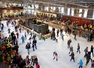 Spectaculaire ijspret in de kerstvakantie