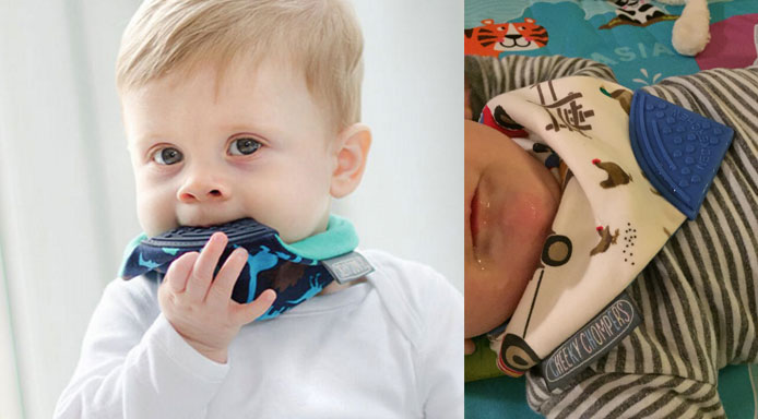 Eerste hulp bij doorkomende tandjes