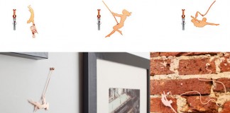 Een gat in de muur los je op met een muursieraad