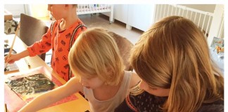 Knutselen met kinderen, hoe pak je het aan? vuurwerk knutselen kids