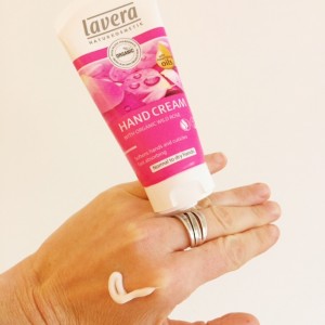 lavera handcreme rose