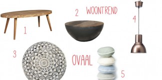 Woontrend 2016: Rond of ovaal, vrouwelijk en stoer