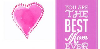 Je bent de beste moeder ooit!