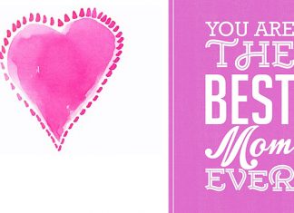 Je bent de beste moeder ooit!