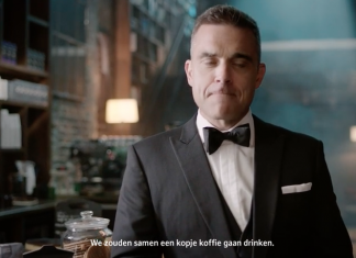 Robbie Williams doet iets wel heel spannends!