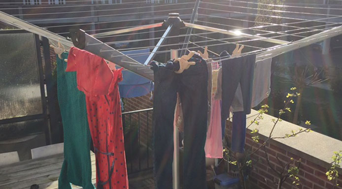 Droog je was buiten voor dat heerlijke lente gevoel!