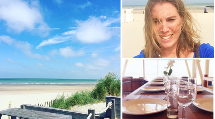 Bredene-lunch-en-strand