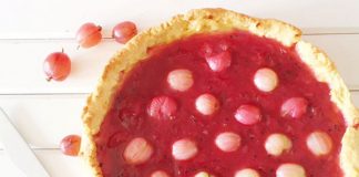 De allerbeste kruisbessentaart