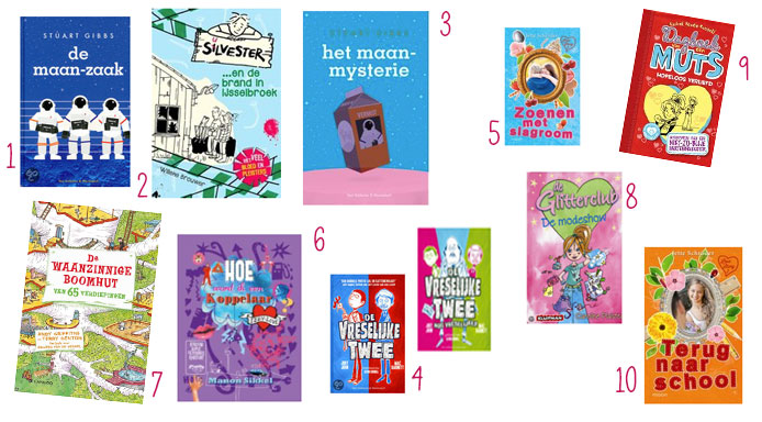 Top-10-zomerboeken