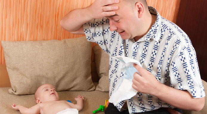 Spoedcursus luiers verschonen voor papa’s