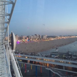 uitzicht over scheveningen vanuit het rad