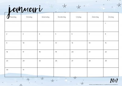 printable-jaarkalender-2017-januari