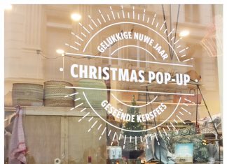 Pop-up paradijs in winters Antwerpen