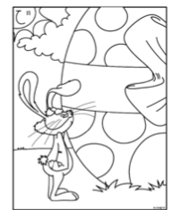 De leukste kleurplaten met thema Pasen