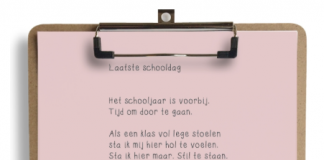 Lieve juf of meester