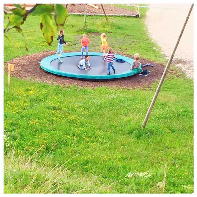 trampoline rond