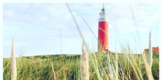 Rondje Texel in het najaar met kinderen vuurtoren texel