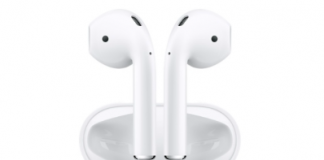 Draadloze in-ear oordopjes Apple AirPods in case