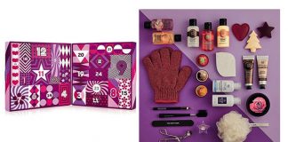Musthave, de adventskalender van de Bodyshop