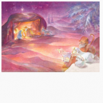 Kaart Heilige Nacht van Marie Laure Viriot