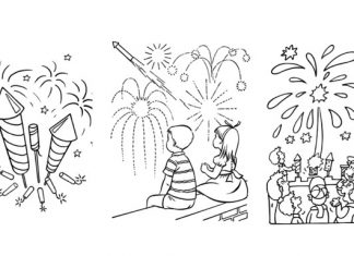 De leukste kleurplaten voor oud & nieuw