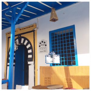 Cafe des Nattes in Sidi Bou Saïd boven