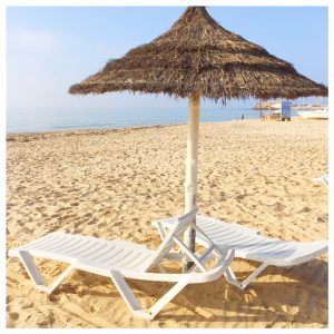 Op vakantie naar Tunesië parasol hammamet