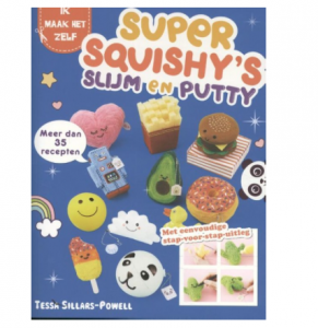 super squishy's slijm en putty boek