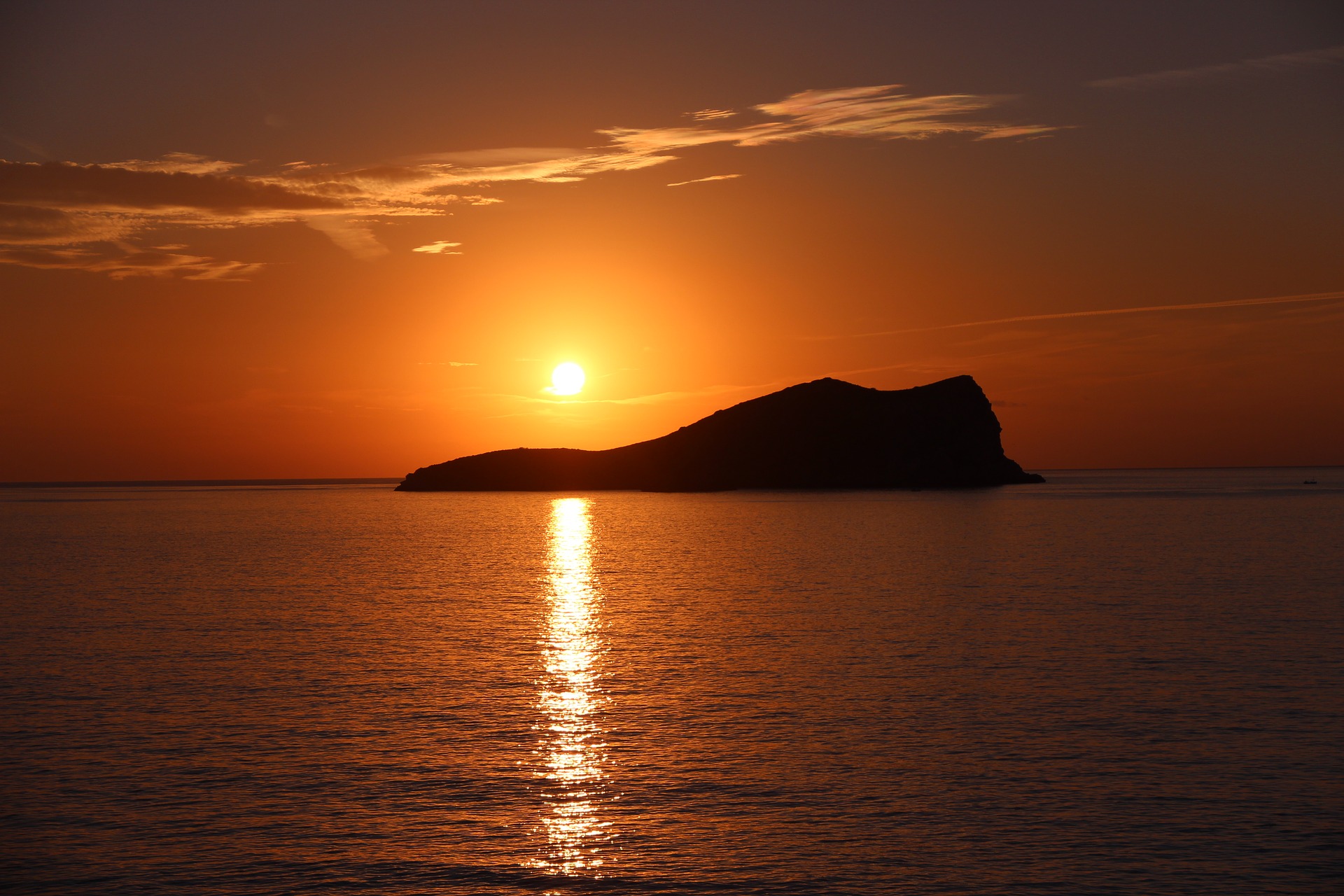 Zonsondergang Ibiza