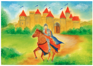 Kaart Het Ridderkasteel van Baukje Exler