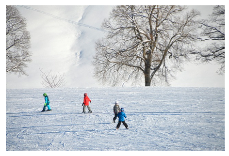 wintersport gebieden met kinderen