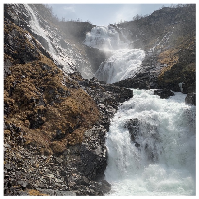 Kjofossen waterval Flåmsbana