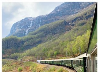 De Flåmsbana, van Flåm naar Myrdal en weer terug
