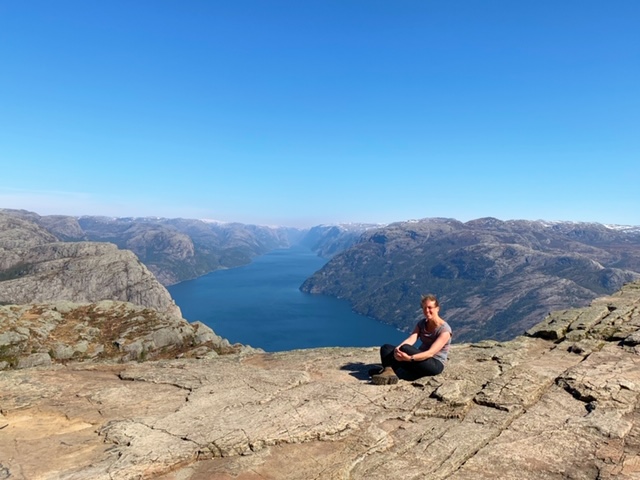 view preikestolen waanzinnig