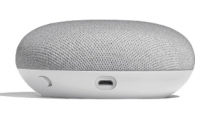 google home mini van zijkant