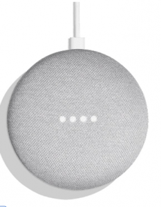 google home mini van bovenaf