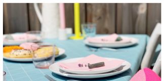 Een tafelkleed voor buiten