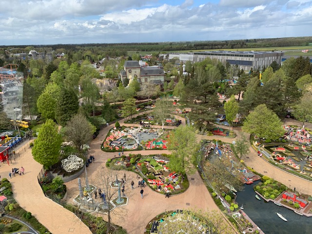 view legeland vanuit de toren