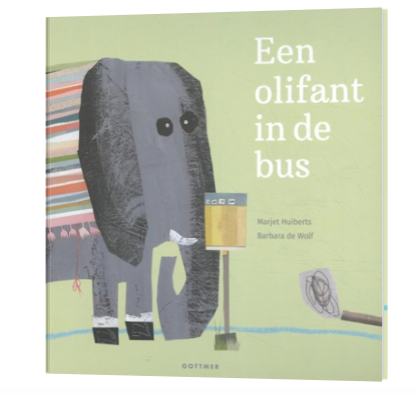 Een olifant in de bus