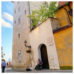 Lotrščak Tower straatje