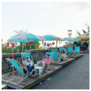 strossmayer promenade zagreb strandstoelen