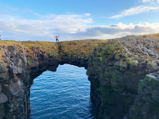 snaefellsnes stone bridge arnastapi