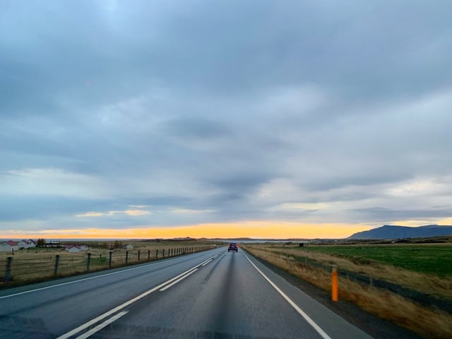 Weg naar Holmavik in IJsland