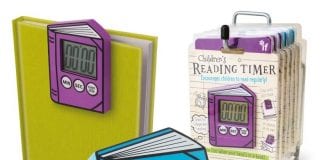 De Reading Timer, weet hoe lang je kind leest de reading timer