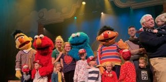 Sesamstraat Live in het theater Cast Sesamstraat Live