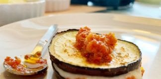 Lekker vegetarisch eten doe je zo! vegetarisch gourmetten aubergine met tomatentapenade en kaas