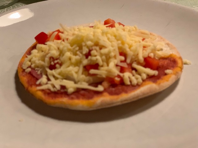 mini-pizza bakken 