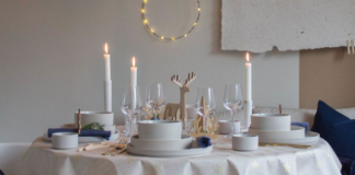 Alles om je keuken en eetkamer te pimpen deze winter rond tafelkleed sterren feestdagen