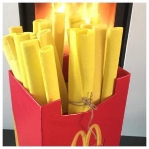 surprise mc donalds frietjes